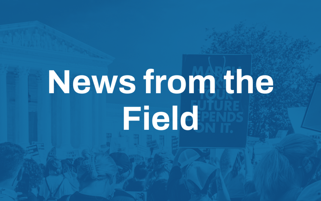 News from the Field: Select Updates from Grant Recipients