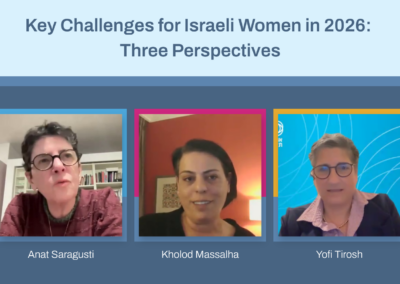 Beyond the War: Critical Issues Facing Israeli Women