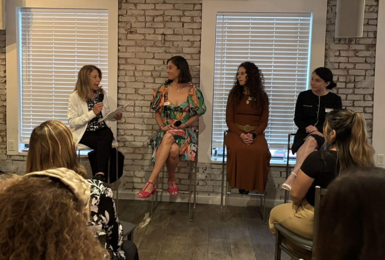 CROPPED Full panel with Edith talking