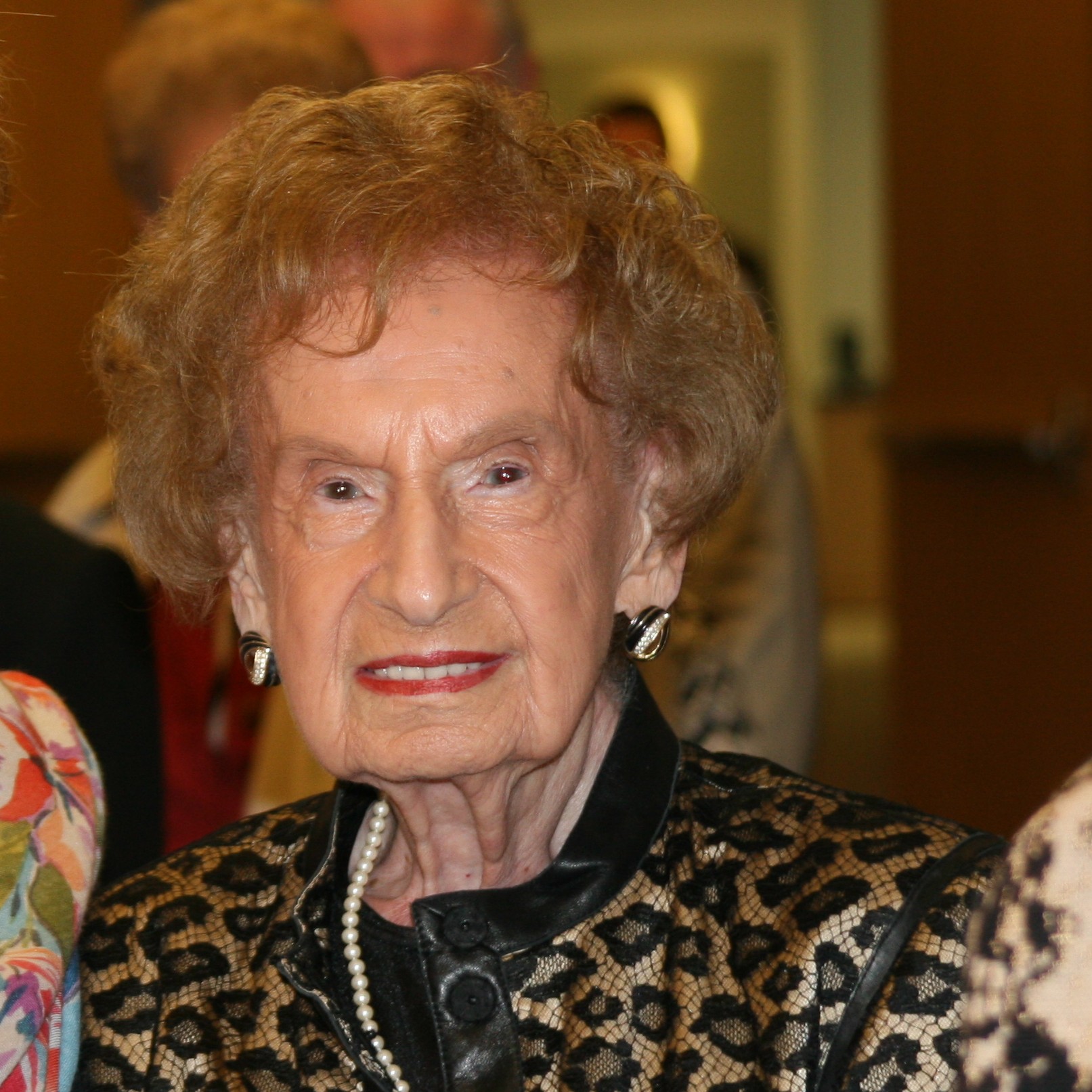Bernice Tannenbaum cropped square Bernice Tannenbaum, Danielle Cantor, and Joan Leiman smiling at the 2011 award ceremony.