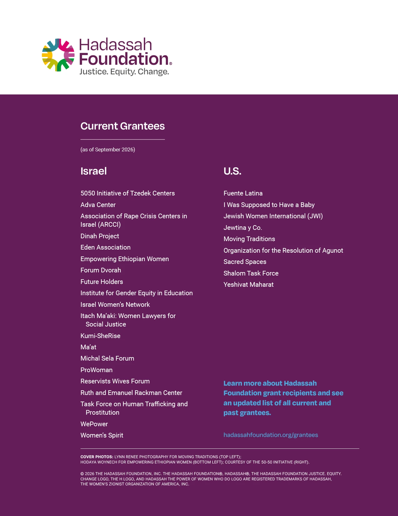 Strategic Plan back cover